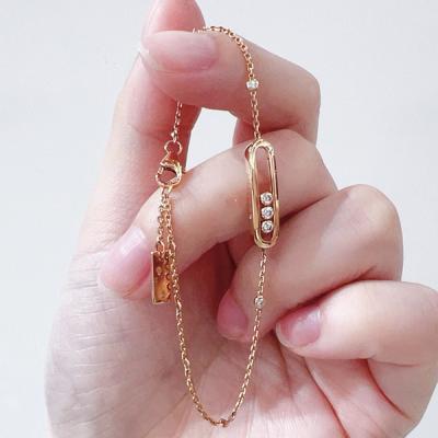 Messika Baby Move Yellow Gold Diamond Bracelet